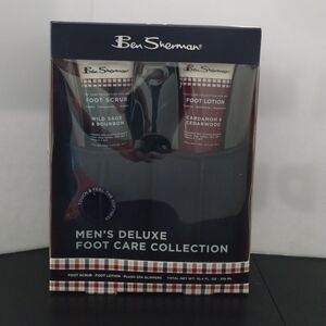 Ben Sherman Men's Foot Care Set - Black and White